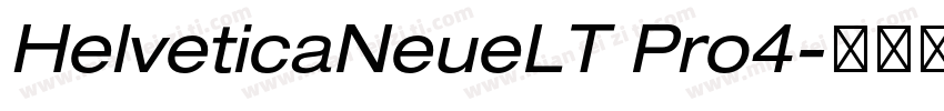 HelveticaNeueLT Pro4字体转换